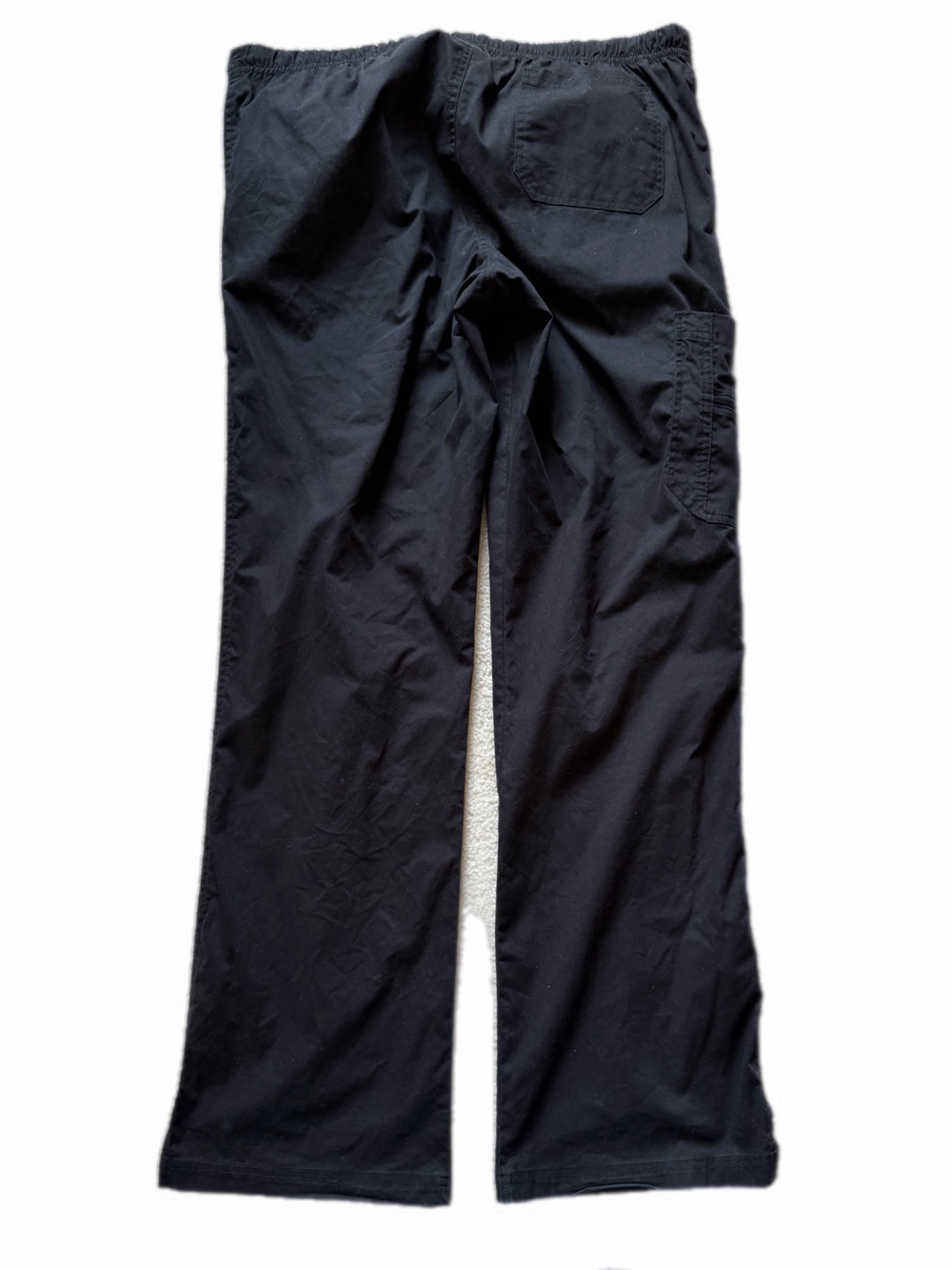 Life is Peachy black medium TALL scrub pants 7670T - Picture 6 of 8